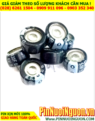 Pin tụ Farad 0.10F - 5,5V | Pin tụ mainboard 0.10F - 5,5V nuôi nguồn chính hãng